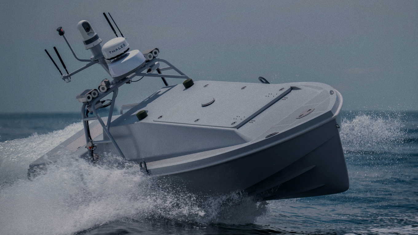 Saronic autonomous naval vessel