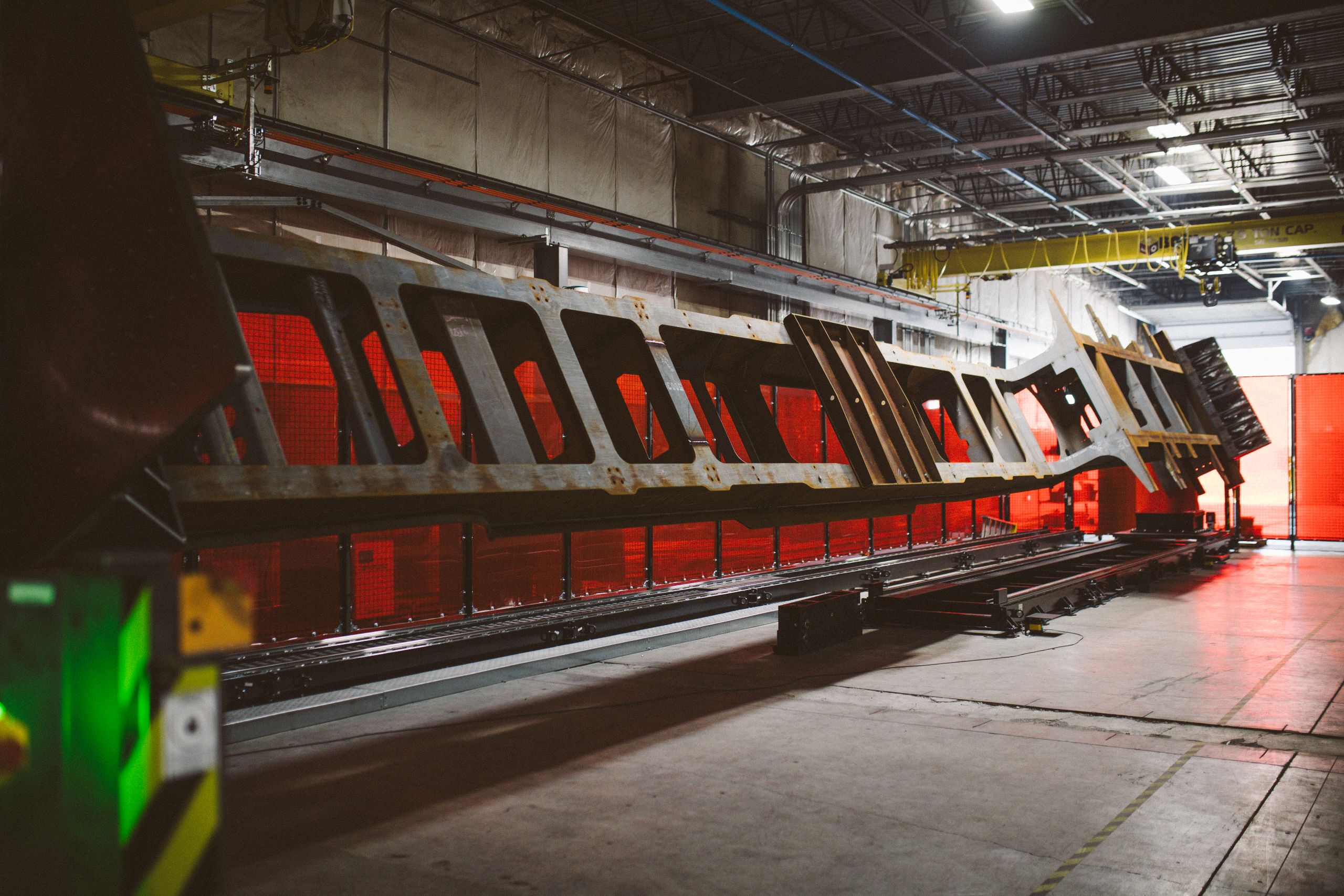 Path Robotics Intelligent Welding Cell handling large industrial parts with ALM positioner system